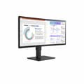 Miniatyrbild 3 av 10: Monitor LG 34BQ77QC-B Wide Quad HD 34" 60 Hz