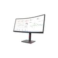 Miniatyrbild 8 av 10: Monitor Lenovo ThinkVision T34W-30 34" 60 Hz 50-60 Hz Wide Quad HD