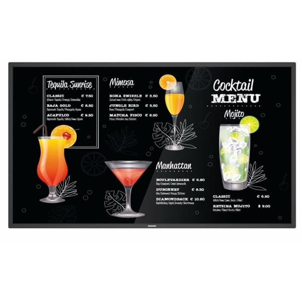 Skjerm Videowall Philips 55BDL3117P/00 4K Ultra HD 55" 50-60 Hz