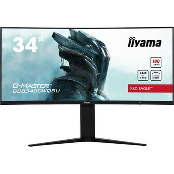 Skærm Iiyama 34" UltraWide Quad HD Sort
