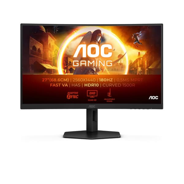 Monitor Gaming AOC CQ27G4X Quad HD 27" 180 Hz Svart
