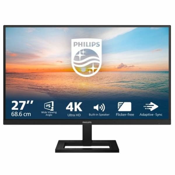 Gaming skærm Philips 27E1N1800AE/00 4K Ultra HD 27" Sort