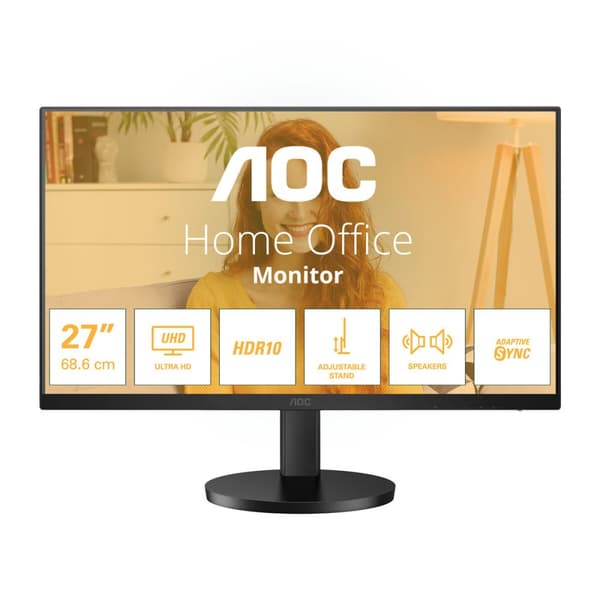 Pelinäyttö AOC U27B3AF 4K Ultra HD 27" musta