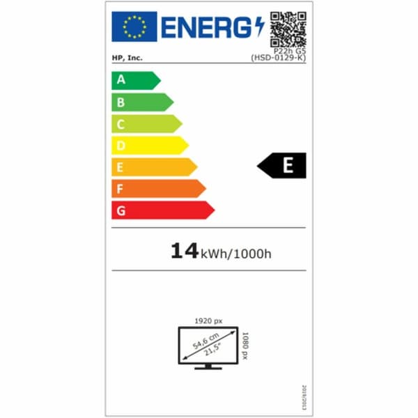 Näyttö HP P22H 21,5" Full HD