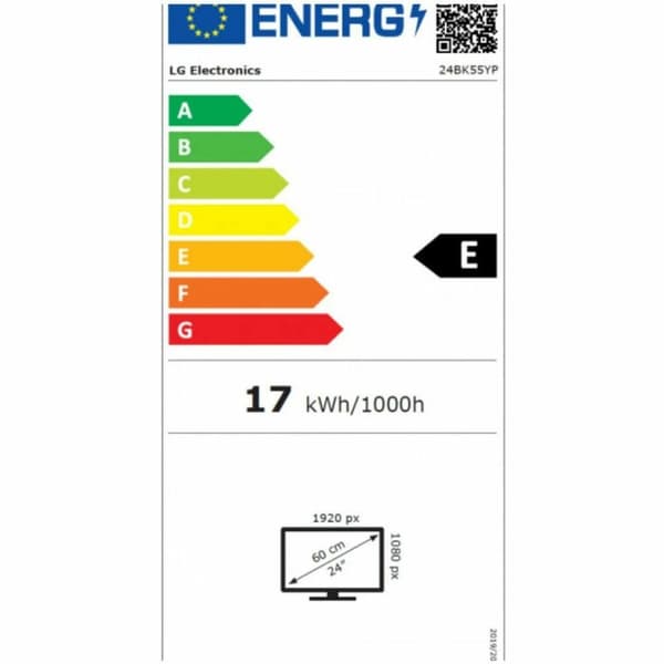 Näyttö LG 24BK55YP-B 23,8" IPS Flicker free 75 Hz