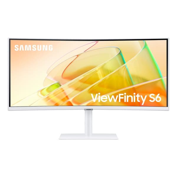 Skærm Samsung LS34C650TAUXEN 4K Ultra HD 34" 100 Hz Hvid