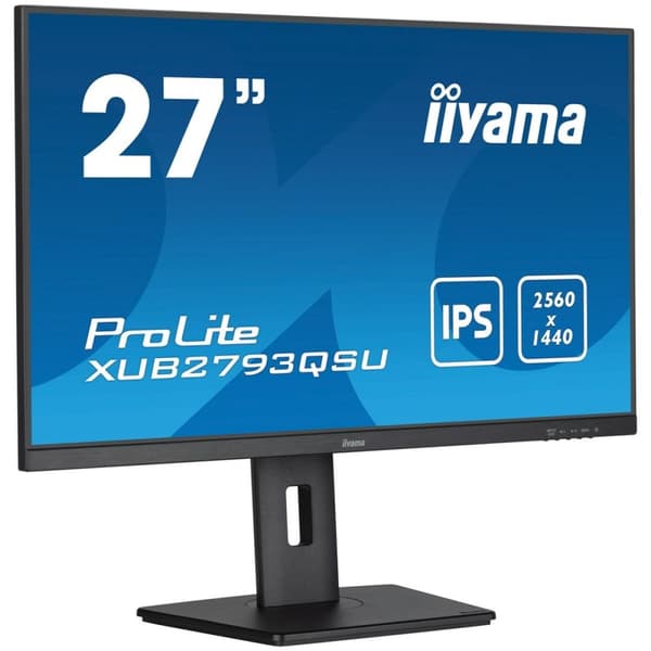Pelinäyttö Iiyama XUB2793QSU-B7 Wide Quad HD 27"
