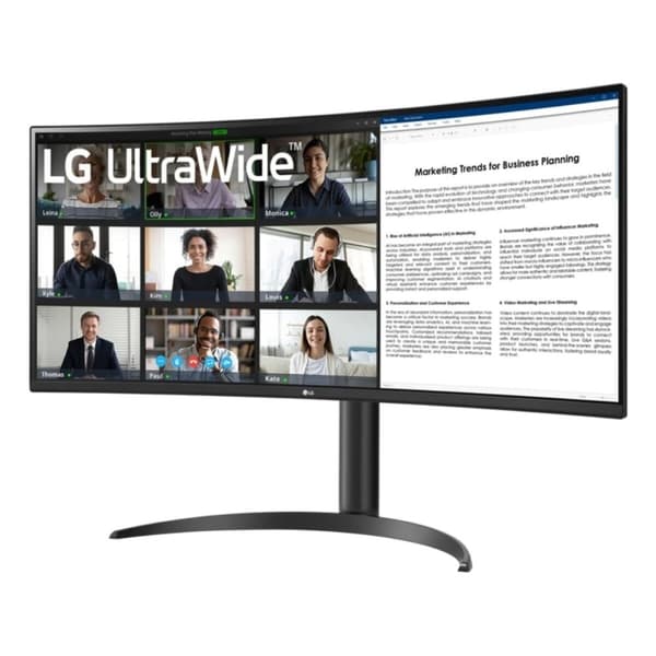 Näyttö LG 34WR55QK-B 4K Ultra HD Wide Quad HD 34"