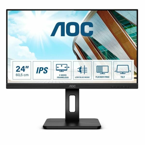 Näyttö AOC 24P2Q Full HD 24" 23,8" musta