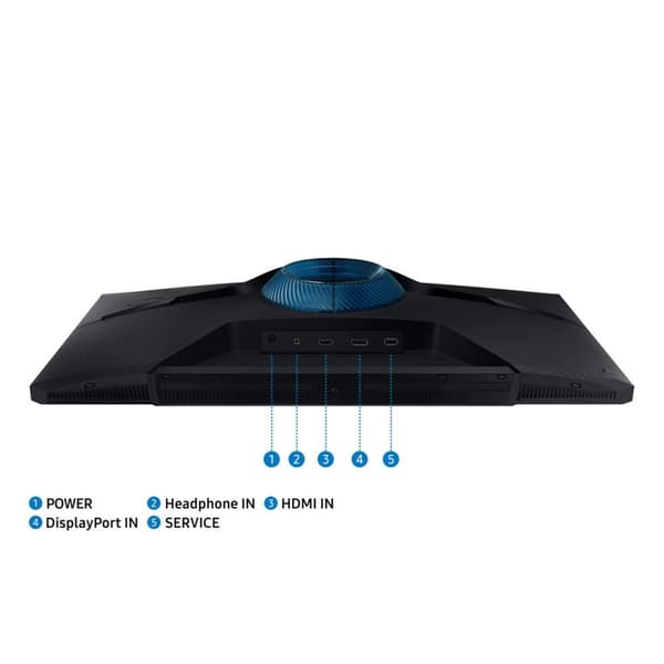 Gaming skærm Samsung LS27DG300EUXEN 27" Full HD 180 Hz