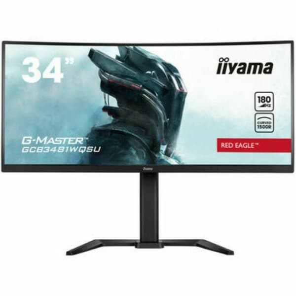 Monitor Iiyama GCB3481WQSU-B1 UltraWide Quad HD 34" Svart