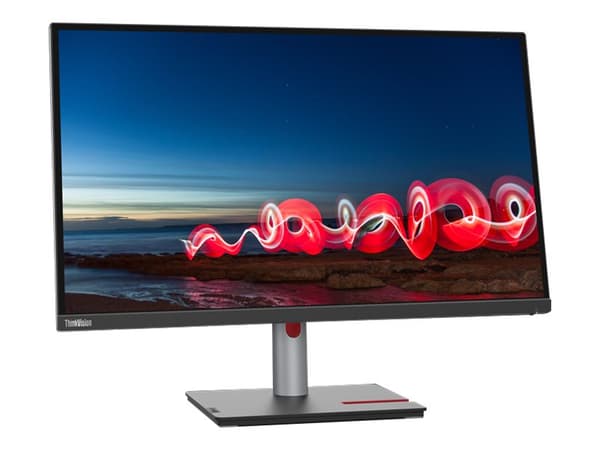 Lenovo ThinkVision T27h-30 - LED-skärm - 27" - 2560 x 1440 QHD @ 60 Hz - IPS - 350 cd/m² - 1000:1 - 4 ms - HDMI, DisplayPort, USB-C - korpsvart - för