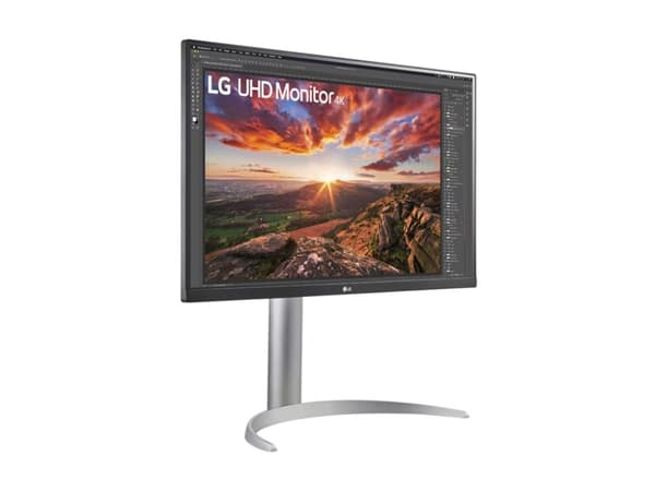 LG 27UP850K-W - LED-skärm - 27" - 3840 x 2160 4K UHD (2160p) - IPS - 400 cd/m² - 1200:1 - DisplayHDR 400 - 5 ms - 2xHDMI, DisplayPort, USB-C - högtal
