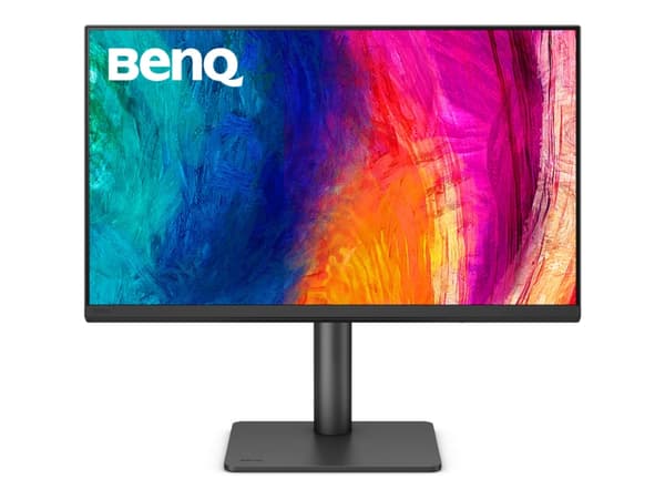 BenQ PD2706QN - LED-skärm - 27" - 2560 x 1440 QHD @ 100 Hz - IPS - 400 cd/m² - 1000:1 - HDR10 - HDMI, DisplayPort, USB-C - headset / högtalare