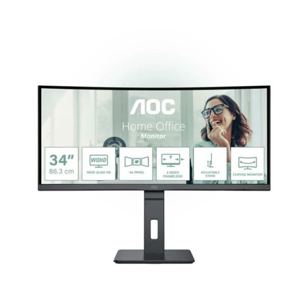 Näyttö AOC CU34P3CV Wide Quad HD 34"