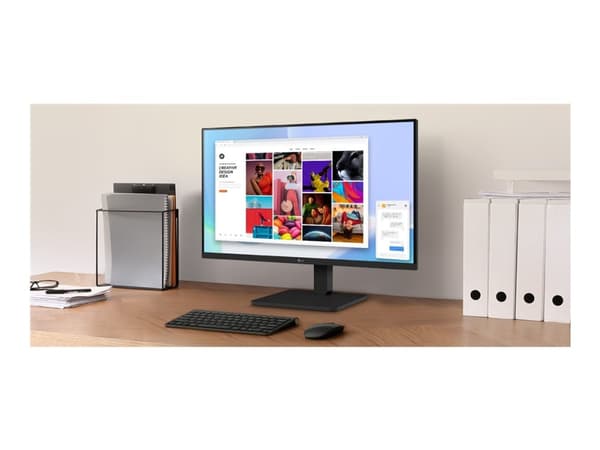 LG 27BA560-B, 68.6 cm (27"), 1920 x 1080 pixels, Full HD, 5 ms, Black