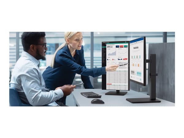 LG 27BA560-B, 68.6 cm (27"), 1920 x 1080 pixels, Full HD, 5 ms, Black musta