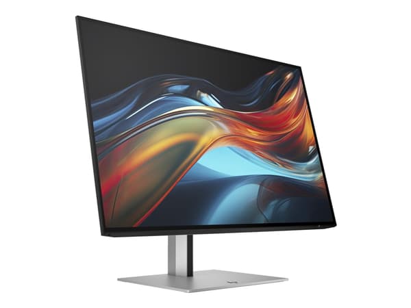 HP 724pu - Series 7 Pro - LED-skjerm - 24" - 1920 x 1200 WUXGA @ 100 Hz - IPS - 350 cd/m² - 1500:1 - 5 ms - HDMI, DisplayPort, USB-C - svart, sølv