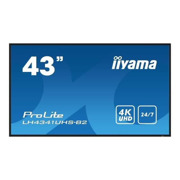 LED-bakgrundsbelyst LCD platt skärm - iiyama - iiyama ProLite LH4341UHS-B2 - Diagonal klass 43" (42,5" synlig) LC-skärm