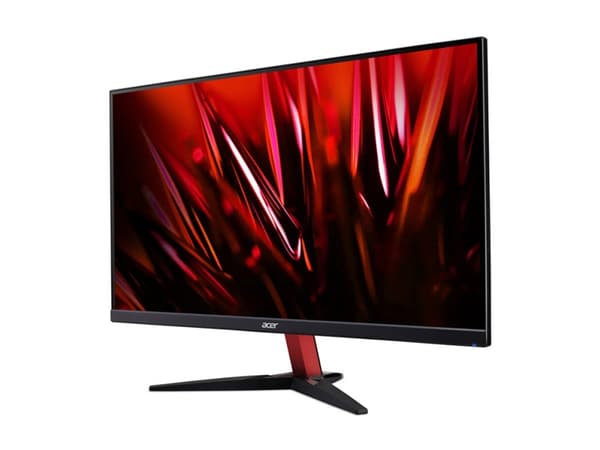 Acer Nitro KG242Y Ebmiix - KG2 Series - LED-skärm - spel - 24" (23.8" visbar) - 1920 x 1080 Full HD (1080p) @ 100 Hz - IPS - 250 cd/m² - 1000:1 - 1 m Svart, Röd