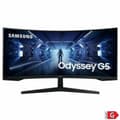 Pikkukuva 2 / 4: Näyttö Samsung LC34G55TWWPXEN 34" UltraWide Dual Quad HD 165 Hz