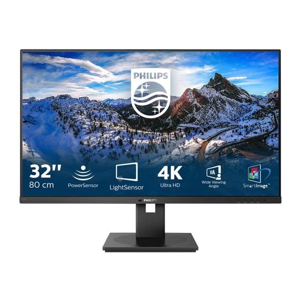 PHILIPS B Line 328B1 - LED-skärm - 32" (31,5" synlig) - 3840 x 2160 4K @ 60 Hz - VA - 350 cd/m² - 3000:1