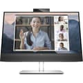 Miniatyrbild 3 av 3: HP E24MV G4 23,8" Full HD 5 Ms Svart, Silver