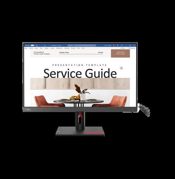 Skärm - LENOVO - ThinkVision S24I-30 - Full HD 1920x1080 - 100Hz - IPS 23,8 tum