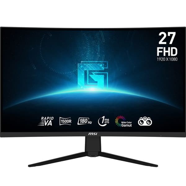 Skärm PC - MSI - G27C3F - 1920 x 1080 - 144 Hz - VA Svart