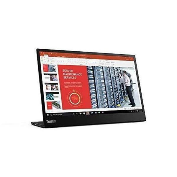 Lenovo ThinkVision M14 LED - 14" - Full HD - Mate Negro