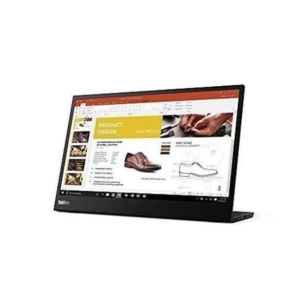 Lenovo ThinkVision M14 LED - 14" - Full HD - Mate Negro