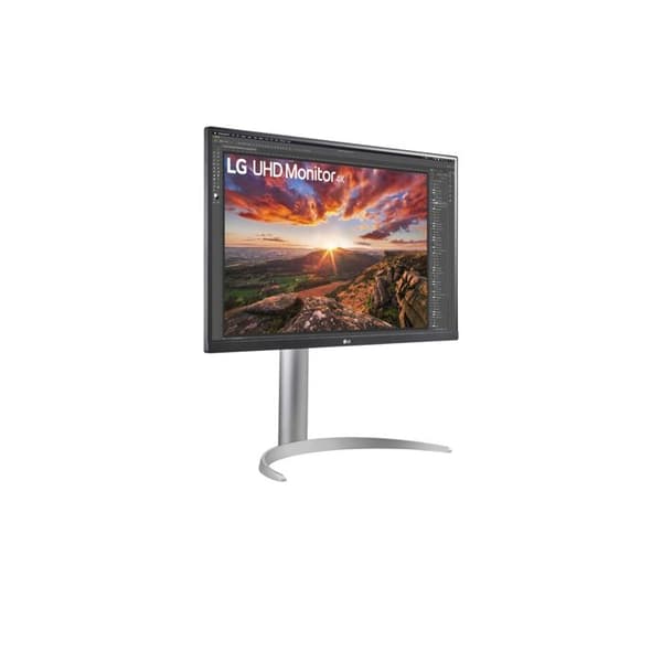 SKÄRM LG 27" Vit 27UP85NP-W 16:9 UHD 4K 5ms 3840×2160 400cd/m2 2xHDMI DP 2xUSB 3.0 USB Type-C FreeSync HP2x5W Hög justerbar fot Inc.