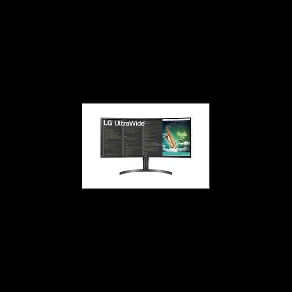 LG 35WN75CP B 35 tumladd UWQHD Svart PC-skärm Svart