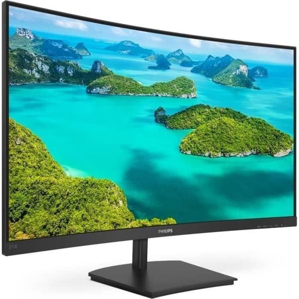 Böjd bildskärm - PHILIPS 271E1SCA/00 - 27'' - 4 ms - 75hz - FHD - HDMI/VGA