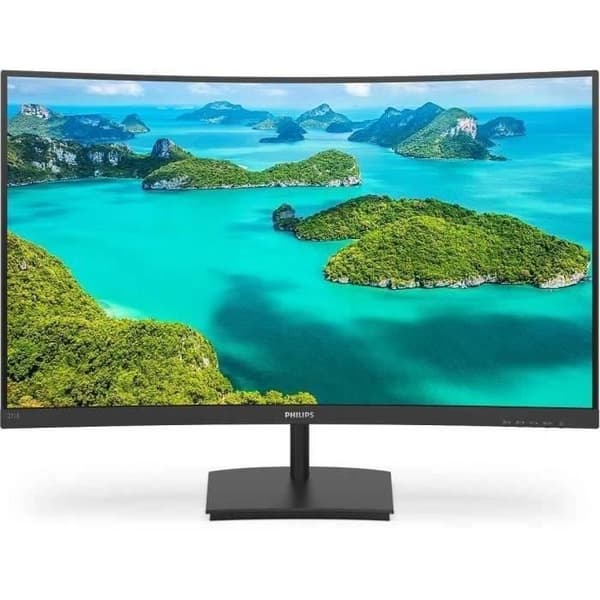 Böjd bildskärm - PHILIPS 271E1SCA/00 - 27'' - 4 ms - 75hz - FHD - HDMI/VGA Svart