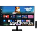 Miniatyrbild 1 av 4: PC-skärm - SAMSUNG - SMART MONITOR M5 CM500 - 27" FHD - VA-panel - 60Hz - HDR10 - HDMI - Högtalare - Svart