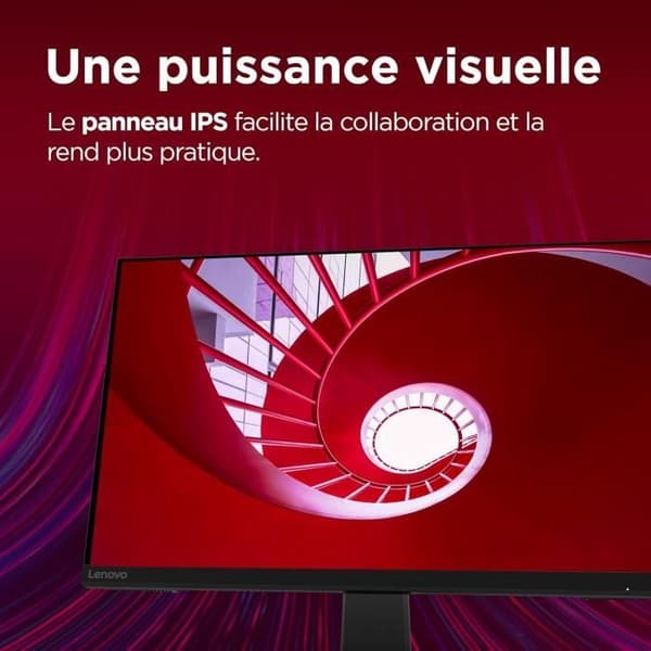 Skärm - LENOVO - N27q - 27 tum QHD - 100Hz - 4ms - Svart