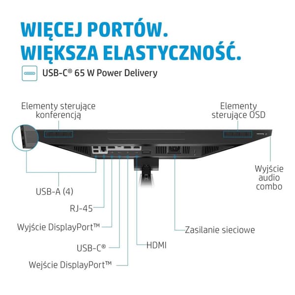 HP E24m G4 FHD USB-C -neuvottelunäyttö