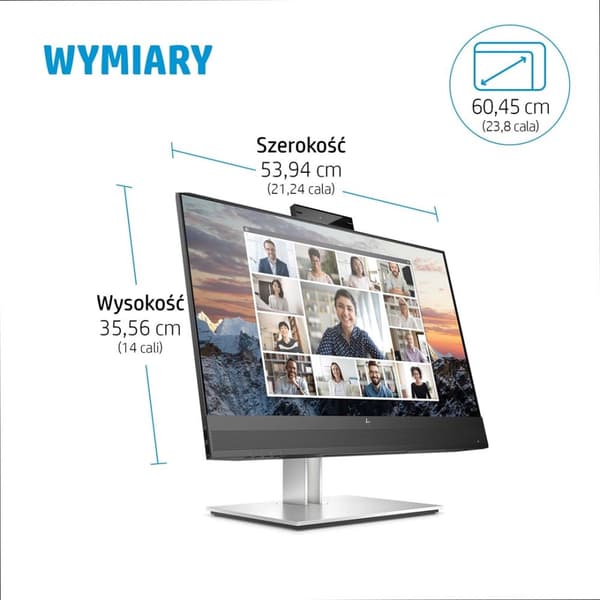 HP E24m G4 FHD USB-C -neuvottelunäyttö