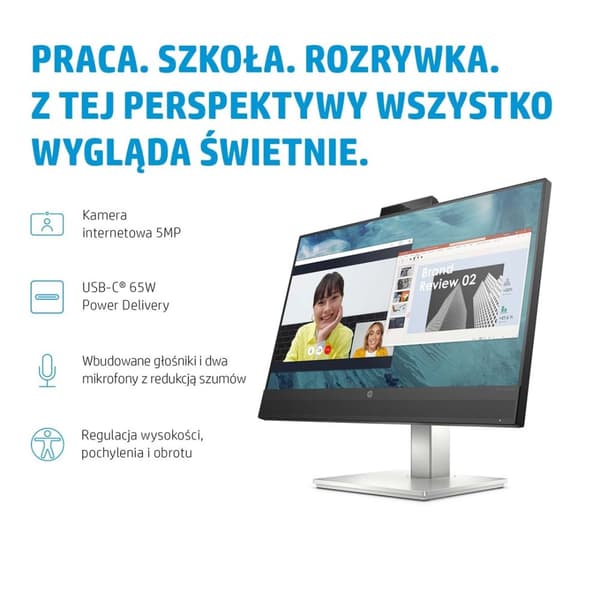HP E24m G4 FHD USB-C -neuvottelunäyttö