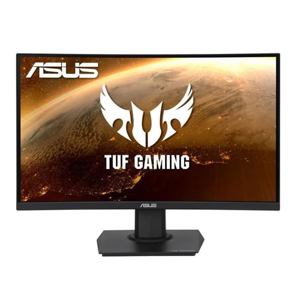 ASUS PC-skärm - TUF VG24VQE - 24 tum - 1920 x 1080 - 1 ms - VA - FreeSync Premium - HDMI/DP - Svart Svart