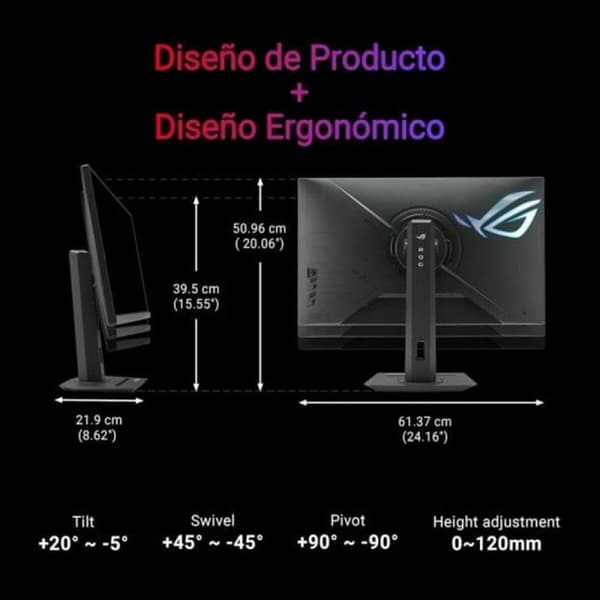 Monitor Gaming Asus 90LM0AG1-B01370 27" 4K Ultra HD