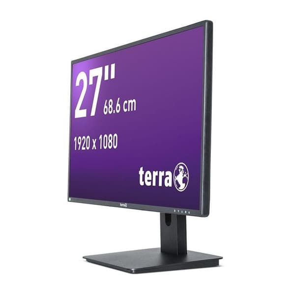 LED-skärm - TERRA - Terra Greenline Plus - 27 tum - HDMI - DisplayPort - Svart