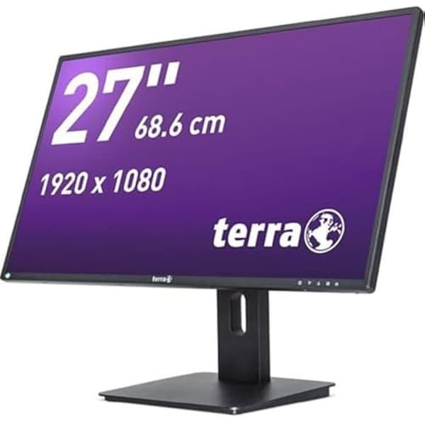 LED-skärm - TERRA - Terra Greenline Plus - 27 tum - HDMI - DisplayPort - Svart
