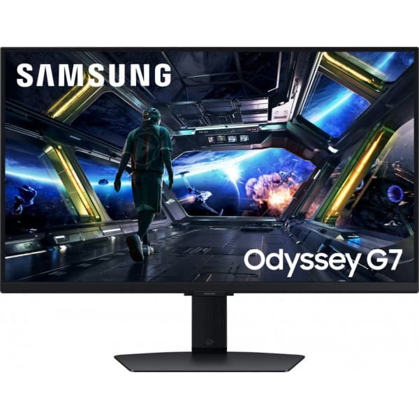 Samsung Odyssey G7 (G70D) 27" 4K-spilmonitor Sort