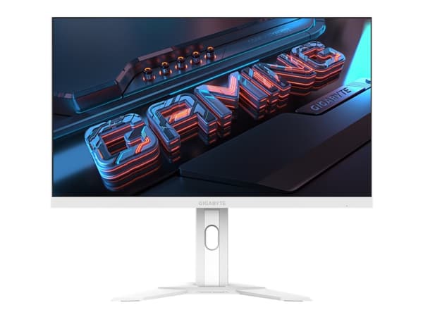 Gigabyte M27QA ICE - LED-skjerm - gaming - 27" - 2560 x 1440 QHD @ 180 Hz - SS IPS - 400 cd/m² - 1000:1 - DisplayHDR 400 - 1 ms - HDMI, DisplayPort, Hvit