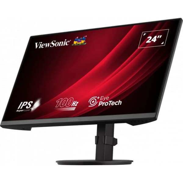PC-skärm VIEWSONIC VG2408A - LED IPS 24 po - 1920 x 1080 - 5 ms - HDMI Svart