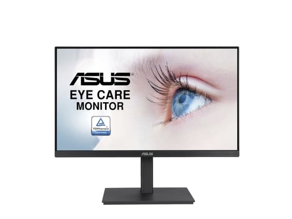ASUS VA24EQSB - LED-skjerm - 24" (23.8" synlig) - 1920 x 1080 Full HD (1080p) @ 75 Hz - IPS - 350 cd/m² - 1000:1 - 5 ms - HDMI, VGA, DisplayPort - hø
