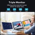 Miniatyrbild 3 av 9: Tri-Screen  S7 portable monitor 14"