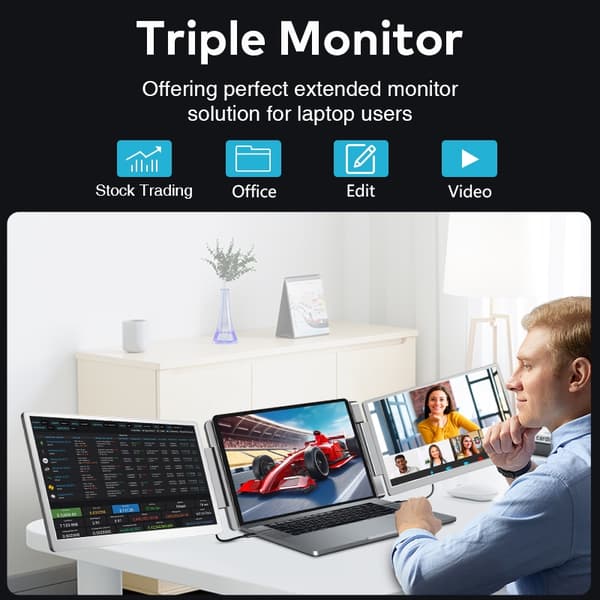 Tri-Screen  S10 portable monitor 15,6"